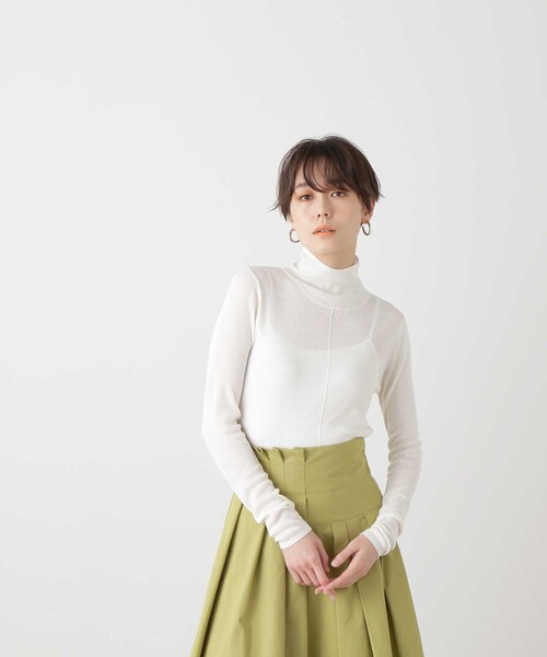 ◆シアーレイヤードニットインナー