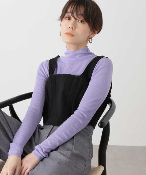 ◆シアーレイヤードニットインナー