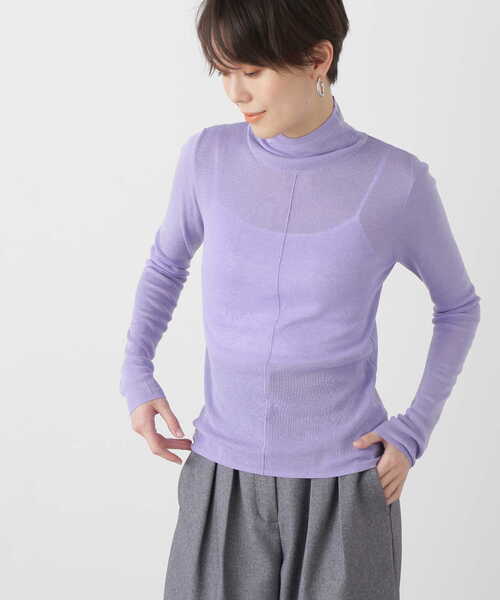 ◆シアーレイヤードニットインナー