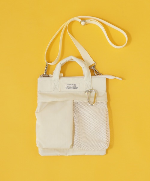 AVIREX（アヴィレックス）の「《直営店限定》MINI HELMET BAG/ ミニヘルメットバッグ（ショルダーバッグ・レディース・アイボリー/ブラック/カーキ・FREE）」の10枚目の写真