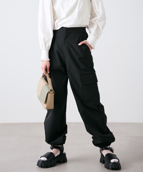 FREE'S MART（フリーズマート）の「◆カーゴパンツ（カーゴパンツ・レディース・ホワイト/ブラック・SMALL/MEDIUM）」の6枚目の写真