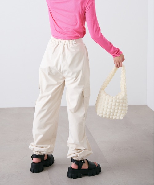 FREE'S MART（フリーズマート）の「◆カーゴパンツ（カーゴパンツ・レディース・ホワイト/ブラック・SMALL/MEDIUM）」の15枚目の写真