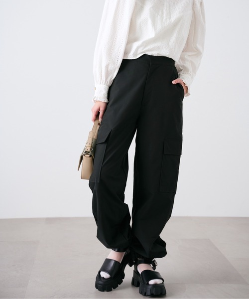 FREE'S MART（フリーズマート）の「◆カーゴパンツ（カーゴパンツ・レディース・ホワイト/ブラック・SMALL/MEDIUM）」の18枚目の写真