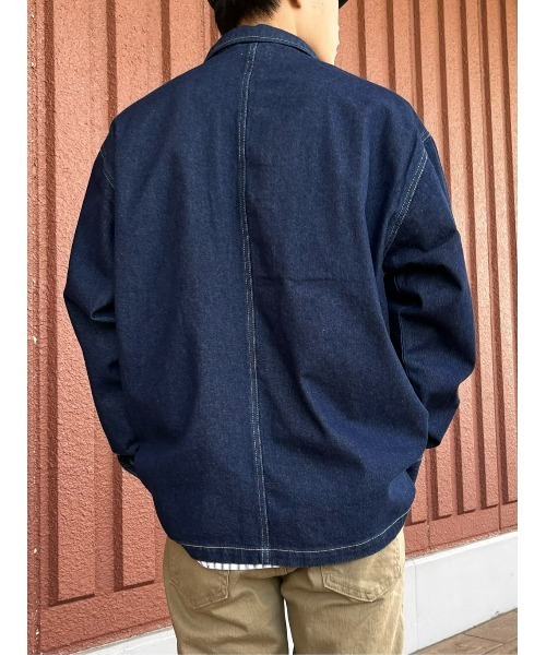 BACK NUMBER（バックナンバー）の「【BACK NUMBER】カバーオール（カバーオール・メンズ・ダークインディゴブルー・M/L/XL）」の14枚目の写真