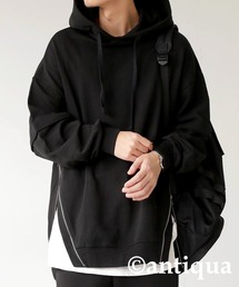 antiqua | デザインファスナーパーカー(パーカー)