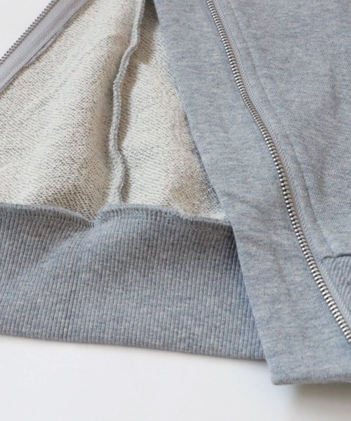 antiqua（アンティカ）の「デザインファスナーパーカー（パーカー・レディース・ブラック/グレー/ブルー・FREE）」の10枚目の写真