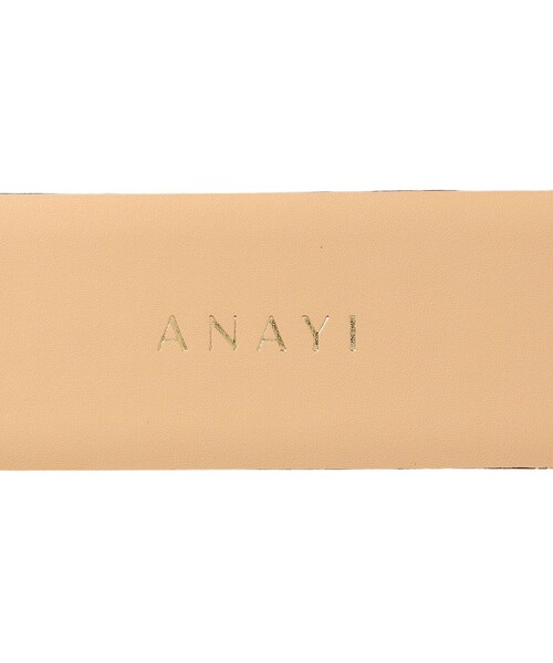 タグ付き未使用品✨ダブルピンワイドベルト ANAYI アナイ ベルト ANAYI（アナイ）の「ダブルピンワイドベルト（ベルト）」 - WEAR