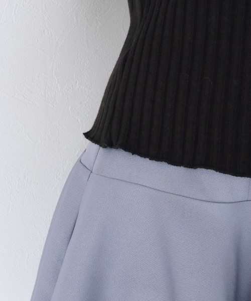 TITTY&CO.（ティティーアンドコー）の「【TITTY&CO.】ロゴ刺繍アームウォーマー付きメロウリブトップス（Tシャツ/カットソー・レディース・ホワイト/ピンク/ブラック・FREE）」の16枚目の写真