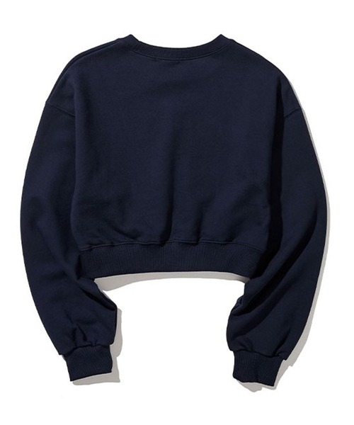 BITTER CELLS（ビターセルズ）の「BITTER CELLS／シマリスプルオーバー(ウラケ) 2193587（スウェット・レディース・ナチュラル/ライトグレー/ネイビー・MEDIUM/SMALL）」の16枚目の写真