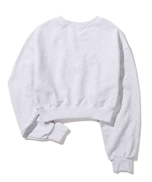 BITTER CELLS（ビターセルズ）の「BITTER CELLS／シマリスプルオーバー(ウラケ) 2193587（スウェット・レディース・ナチュラル/ライトグレー/ネイビー・MEDIUM/SMALL）」の19枚目の写真