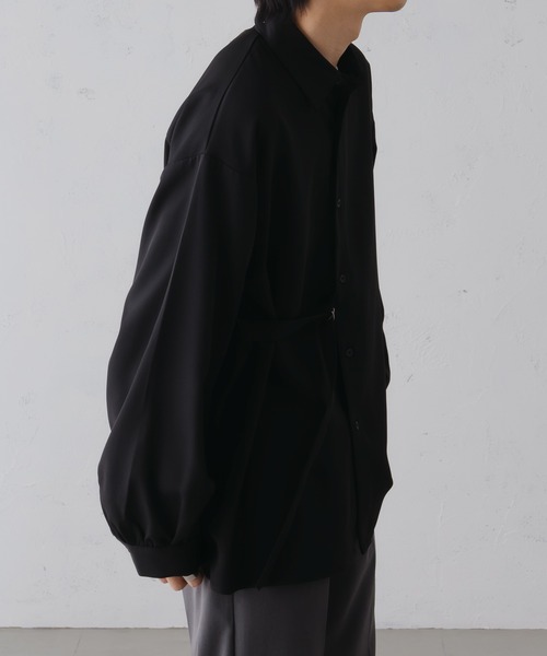 epnok（エプノック）の「ベーシックルーズタイロッケンシャツ（シャツ/ブラウス・メンズ・ブラック/チャコールグレー/オフホワイト・SMALL/MEDIUM/LARGE）」の18枚目の写真