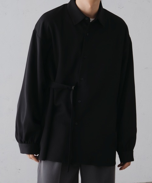 epnok（エプノック）の「ベーシックルーズタイロッケンシャツ（シャツ/ブラウス・メンズ・ブラック/チャコールグレー/オフホワイト・SMALL/MEDIUM/LARGE）」の22枚目の写真