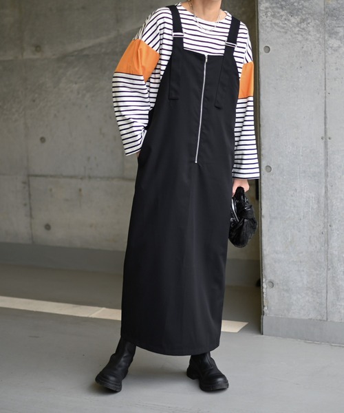 Marient（マリエント）の「ドッキングボーダーTEE（Tシャツ/カットソー・レディース・ホワイト/オレンジ/ブルー・FREE）」の19枚目の写真