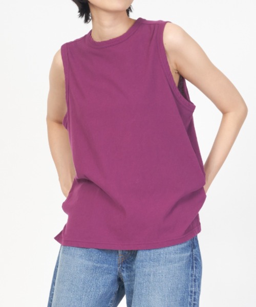 H.T.COTTON SLEEVELESS（Tシャツ/カットソー）｜THE SHINZONE（ザ シンゾーン）
