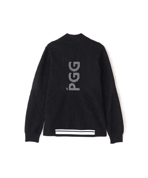 ピージージー PGG ポリエステルヤーン ニットシャツジャケット パンツ セット PGG（ピージージー）の「【 PGG】ポリエステルヤーン フルジップ