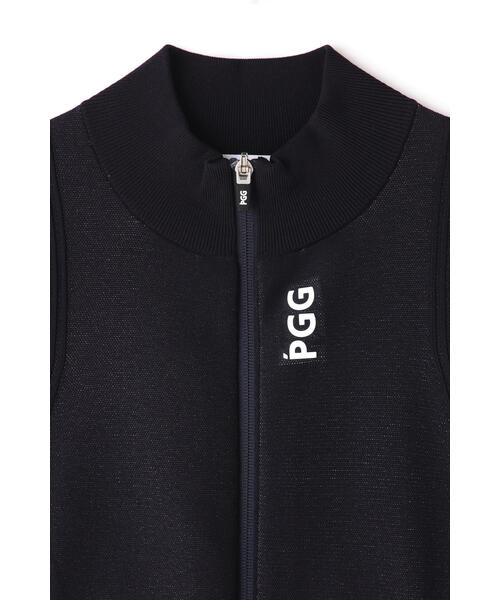 ピージージー PGG ポリエステルヤーン ニットシャツジャケット パンツ セット ピージージー PGG ポリエステルヤーン ニットシャツジャケット