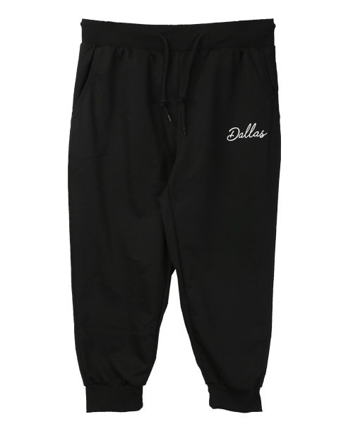 LUXSTYLE(ラグスタイル)の「ミニ裏毛スウェットクロップドパンツ(スウェットパンツ・メンズ・ブラック/杢グレー/ネイビー/グレイッシュベージュ・M/L/XL)」の5枚目の写真