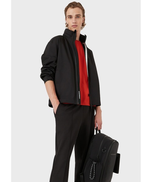 EMPORIO ARMANI(エンポリオアルマーニ)の「【エンポリオ アルマーニ】トラベルエッセンシャル ジョガーパンツ モダール製(スウェットパンツ・メンズ・ブラック・XX-SMALL/LARGE/MEDIUM/SMALL)」の6枚目の写真