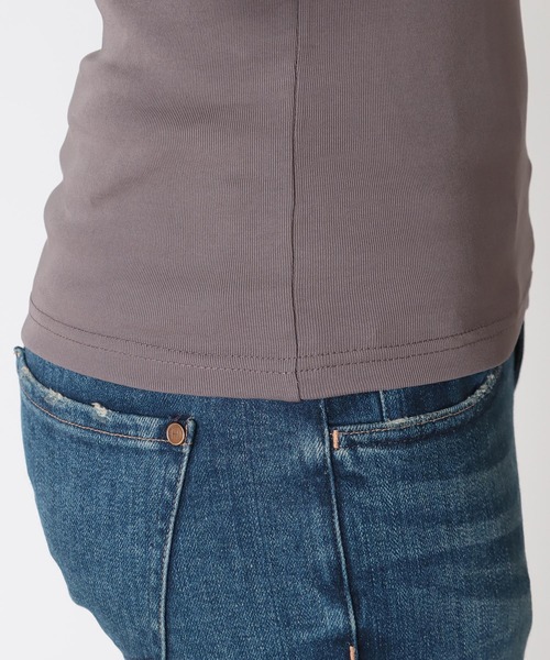 Jines（ジネス）の「クールタッチ カットアウト デザインタンクトップ @（タンクトップ・レディース・ホワイト/ブラック/ブラウン・38）」の19枚目の写真