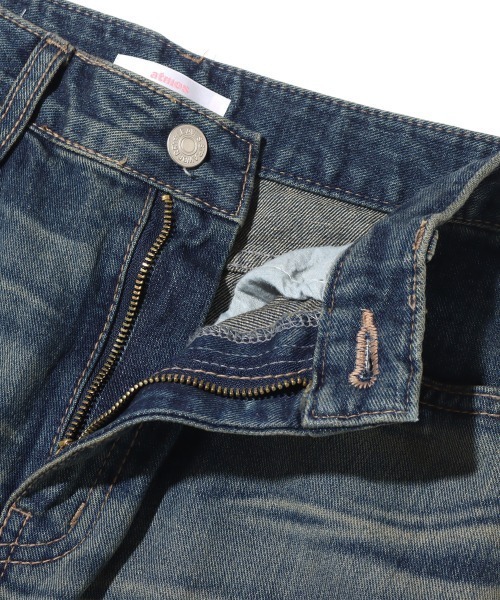 atmos pink（アトモスピンク）の「atmos pink デニムロングスカート（デニムスカート・レディース・ブルー・S/M）」の5枚目の写真