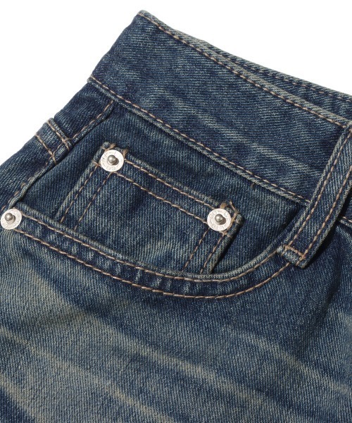 atmos pink（アトモスピンク）の「atmos pink デニムロングスカート（デニムスカート・レディース・ブルー・S/M）」の7枚目の写真