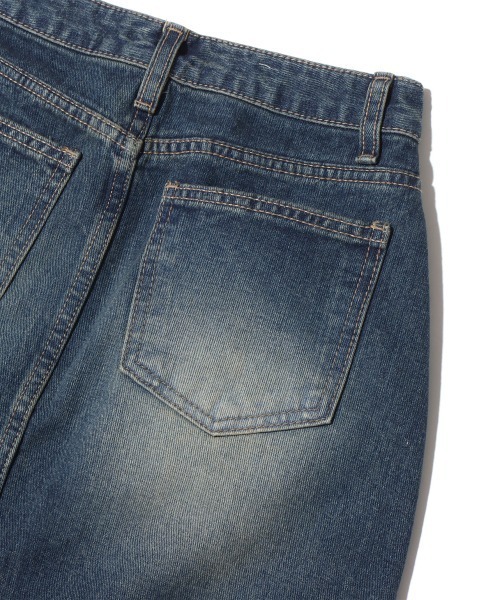 atmos pink（アトモスピンク）の「atmos pink デニムロングスカート（デニムスカート・レディース・ブルー・S/M）」の8枚目の写真