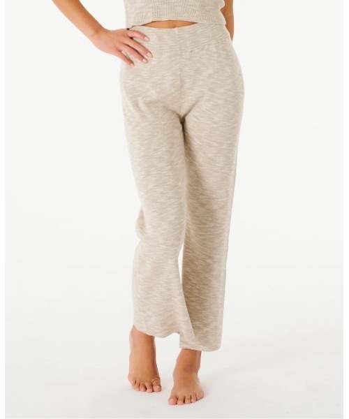 rip curl(リップカール)の「【RIPCURL(リップカール)】PREMIUM KNIT PANT/ボトムス・リラックスウェア(その他パンツ・レディース・オートミール・SMALL/X-SMALL)」の1枚目の写真