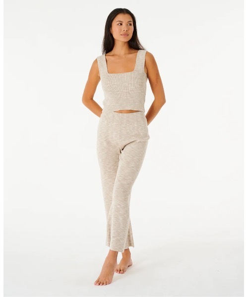 rip curl(リップカール)の「【RIPCURL(リップカール)】PREMIUM KNIT PANT/ボトムス・リラックスウェア(その他パンツ・レディース・オートミール・SMALL/X-SMALL)」の4枚目の写真