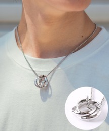 improves | 三連リング チャーム トップ ネックレス(ネックレス)