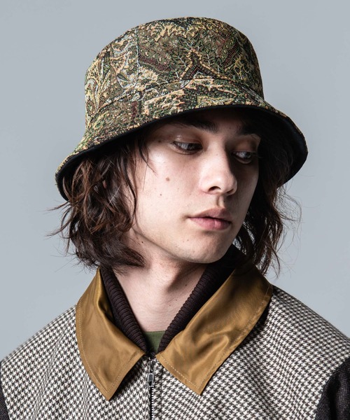 glamb（グラム）の「Gobelin Bucket Hat / ゴブランバケットハット（ハット・メンズ・ブラック・FREE）」の7枚目の写真