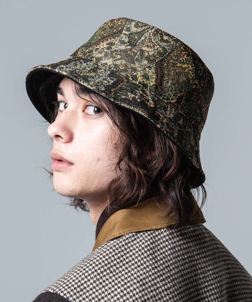 glamb（グラム）の「Gobelin Bucket Hat / ゴブランバケットハット（ハット・メンズ・ブラック・FREE）」の22枚目の写真