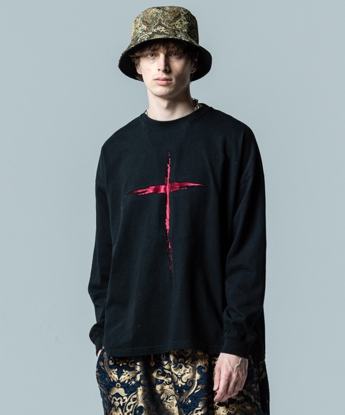 glamb（グラム）の「Gobelin Bucket Hat / ゴブランバケットハット（ハット・メンズ・ブラック・FREE）」の10枚目の写真