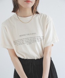 ピグメントプリントTシャツ