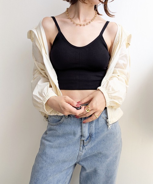 golden369 リブカップ付きキャミソール 4枚 おまとめ売り セール】【7