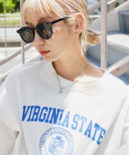 Auntie Rosa Holiday（アンティローザホリデー）の「クラシックラウンドサングラス（サングラス・レディース・ブラック/ベージュ・FREE）」の15枚目の写真