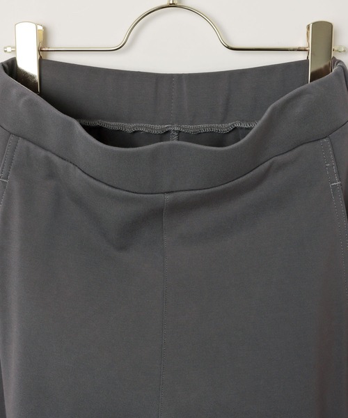 evernavy（エバーネイビー）の「【新色追加】ポンチカーブパンツ【4サイズ展開 S/M/L/XL】（その他パンツ・レディース・ブラウン系その他/ネイビー/ブラック/アイボリー/グレー/カーキ系1/チョコ・M/L/S/XL）」の12枚目の写真