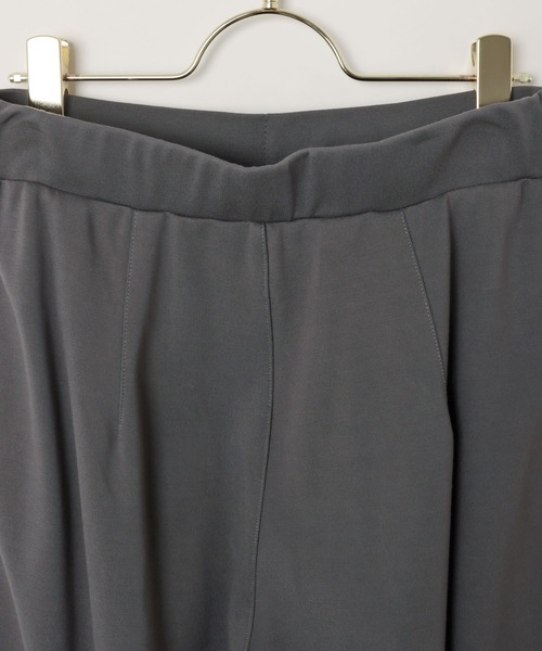 evernavy（エバーネイビー）の「【新色追加】ポンチカーブパンツ【4サイズ展開 S/M/L/XL】（その他パンツ・レディース・ブラウン系その他/ネイビー/ブラック/アイボリー/グレー/カーキ系1/チョコ・M/L/S/XL）」の13枚目の写真