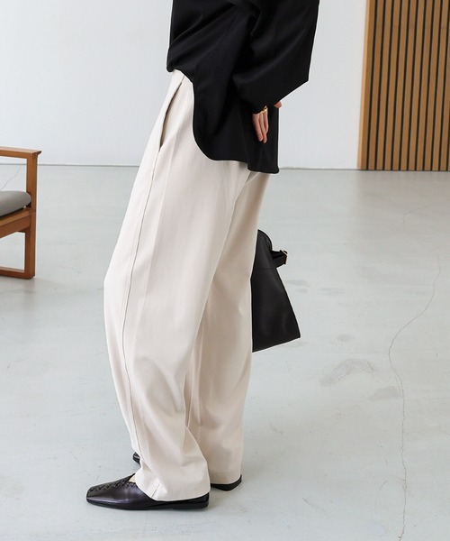 【新色追加】ポンチカーブパンツ【4サイズ展開 S/M/L/XL】(その他パンツ)|evernavy(エバーネイビー)