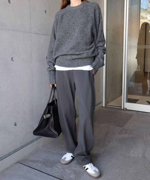 【新色追加】ポンチカーブパンツ【4サイズ展開 S/M/L/XL】(その他パンツ)|evernavy(エバーネイビー)