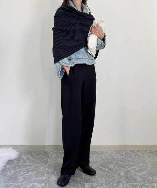 【新色追加】ポンチカーブパンツ【4サイズ展開 S/M/L/XL】(その他パンツ)|evernavy(エバーネイビー)