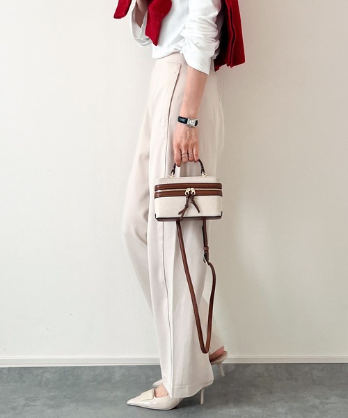 【新色追加】ポンチカーブパンツ【4サイズ展開 S/M/L/XL】(その他パンツ)|evernavy(エバーネイビー)