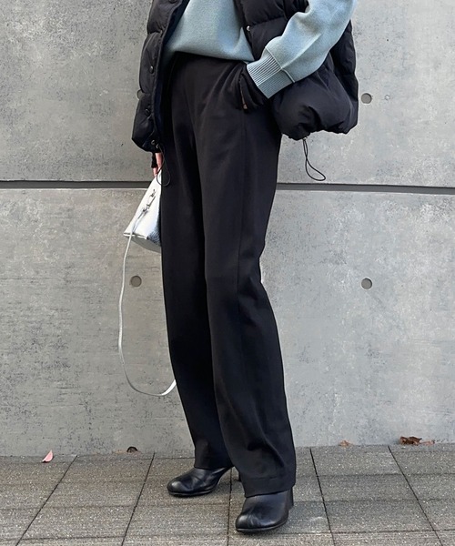 【新色追加】ポンチカーブパンツ【4サイズ展開 S/M/L/XL】(その他パンツ)|evernavy(エバーネイビー)