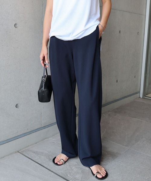 【新色追加】ポンチカーブパンツ【4サイズ展開 S/M/L/XL】(その他パンツ)|evernavy(エバーネイビー)