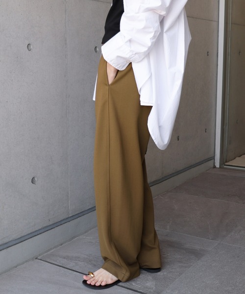 【新色追加】ポンチカーブパンツ【4サイズ展開 S/M/L/XL】(その他パンツ)|evernavy(エバーネイビー)