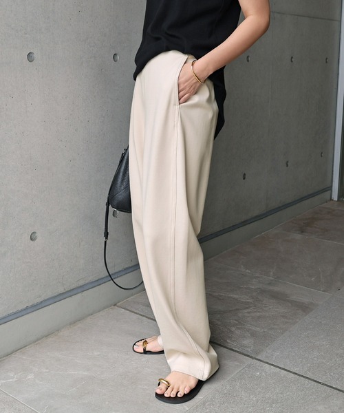 【新色追加】ポンチカーブパンツ【4サイズ展開 S/M/L/XL】(その他パンツ)|evernavy(エバーネイビー)