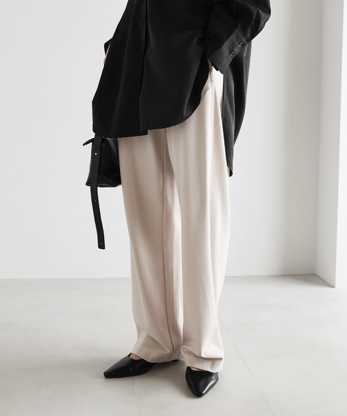 【新色追加】ポンチカーブパンツ【4サイズ展開 S/M/L/XL】(その他パンツ)|evernavy(エバーネイビー)