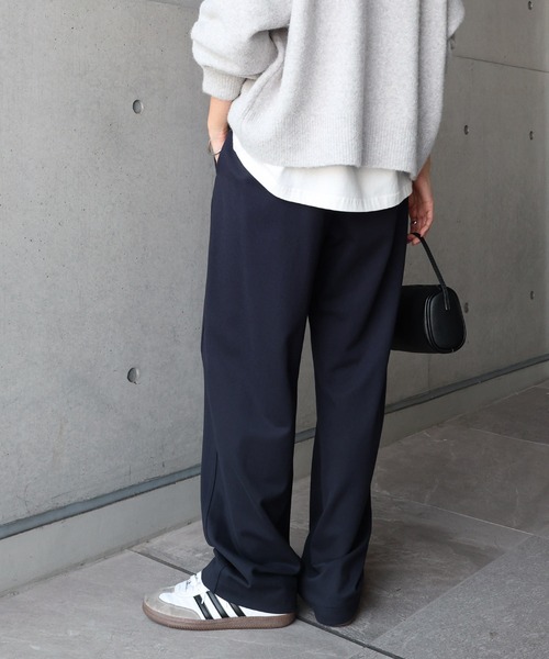 【新色追加】ポンチカーブパンツ【4サイズ展開 S/M/L/XL】(その他パンツ)|evernavy(エバーネイビー)