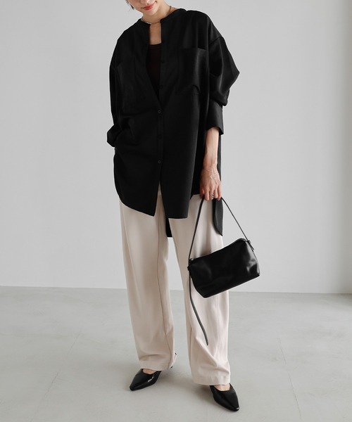 【新色追加】ポンチカーブパンツ【4サイズ展開 S/M/L/XL】(その他パンツ)|evernavy(エバーネイビー)