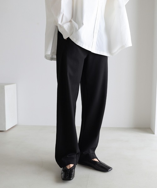 【新色追加】ポンチカーブパンツ【4サイズ展開 S/M/L/XL】(その他パンツ)|evernavy(エバーネイビー)