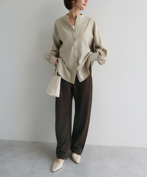 【新色追加】ポンチカーブパンツ【4サイズ展開 S/M/L/XL】(その他パンツ)|evernavy(エバーネイビー)